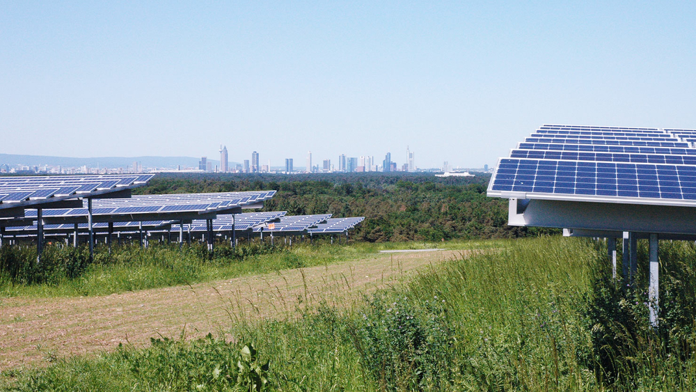 Photovoltaik-Anlagen im Umland von Frankfurt am Main